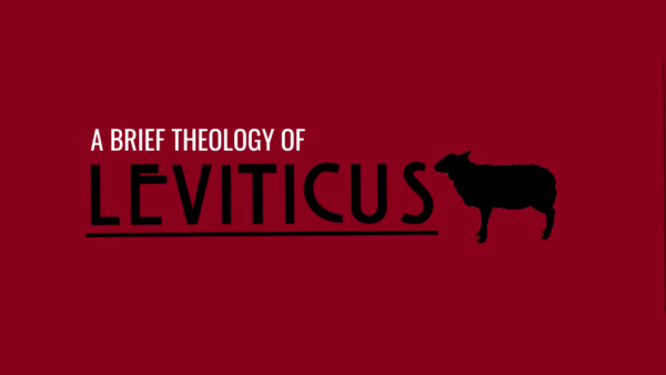 Leviticus 02 - Theology of Leviticus Image